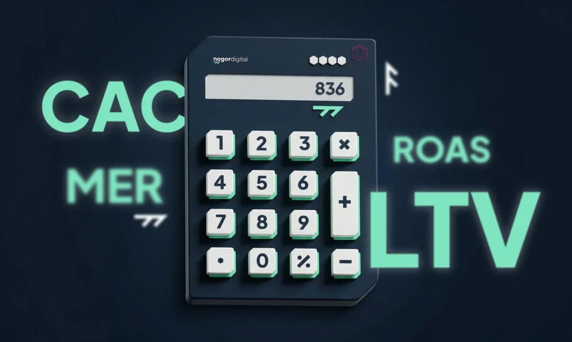 CAC, LTV, MER y Blended ROAS, cómo usarlos juntos para decidir