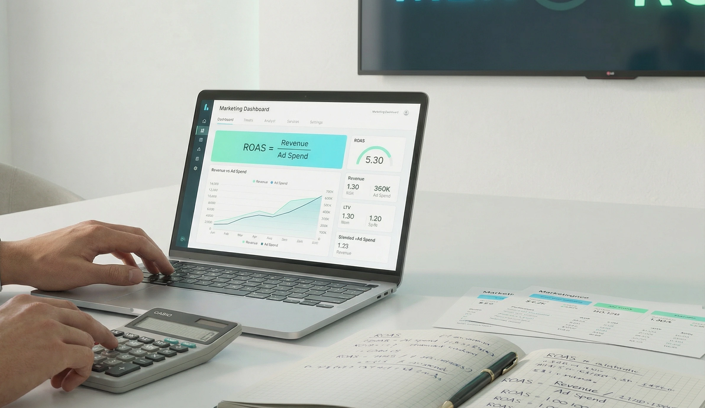 Calcula el ROAS de tu empresa sin perder tiempo